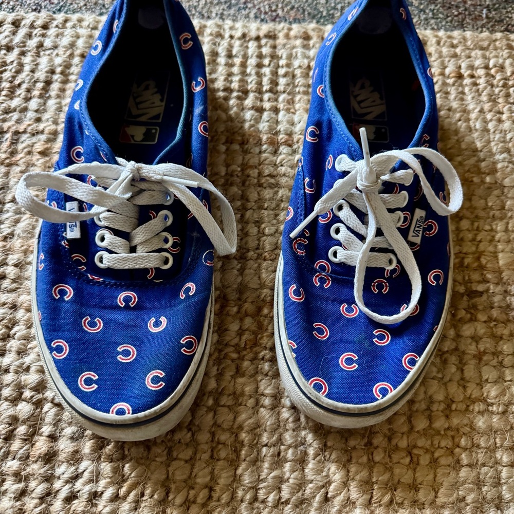 Chicago Cubs Vans shoes